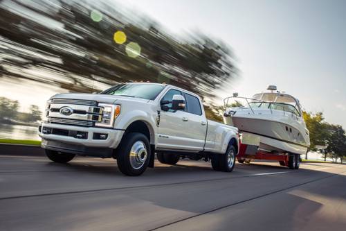 Ford F-450 Super Duty Limited Crew Cab Pickup Lifestyle Exterior
