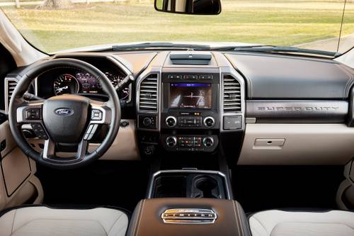Ford F-450 Super Duty Limited Crew Cab Pickup Dashboard