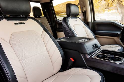 Ford F-450 Super Duty Limited Crew Cab Pickup Interior Detail