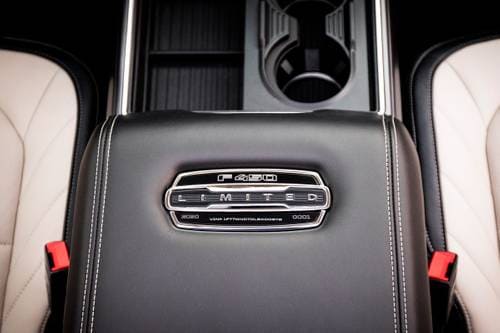 Ford F-450 Super Duty Limited Crew Cab Pickup Interior Detail
