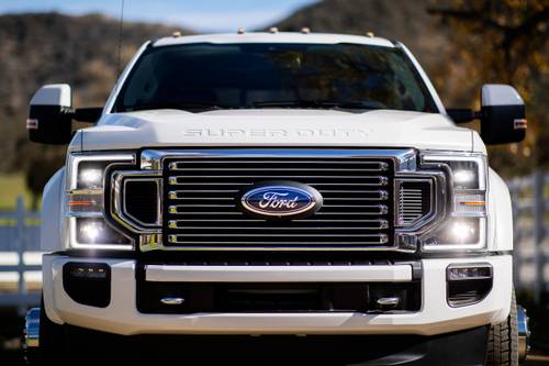 Ford F-450 Super Duty Limited Crew Cab Pickup Front Badge