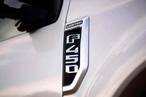 Ford F-450 Super Duty Limited Crew Cab Pickup Fender Badge