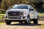 Ford F-450 Super Duty Limited Crew Cab Pickup Exterior Shown
