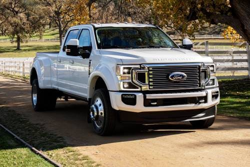 Ford F-450 Super Duty Limited Crew Cab Pickup Exterior Shown