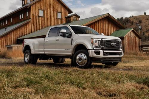 Ford F-450 Super Duty Limited Crew Cab Pickup Exterior Shown