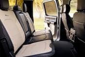 Ford F-450 Super Duty Limited Crew Cab Pickup Rear Interior