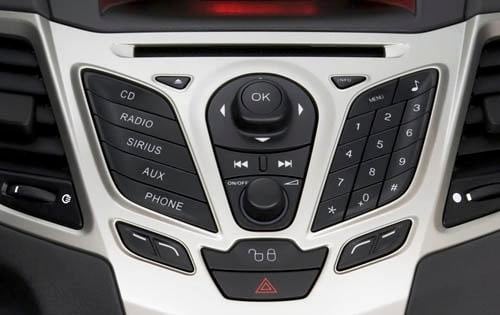 2011 Ford Fiesta SES Center Console