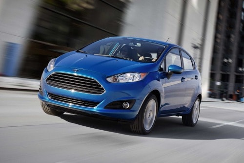 Ford Fiesta Titanium 4dr Hatchback Exterior Shown