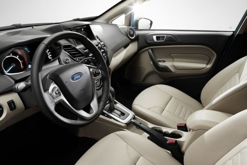Ford Fiesta Titanium 4dr Hatchback Interior Shown