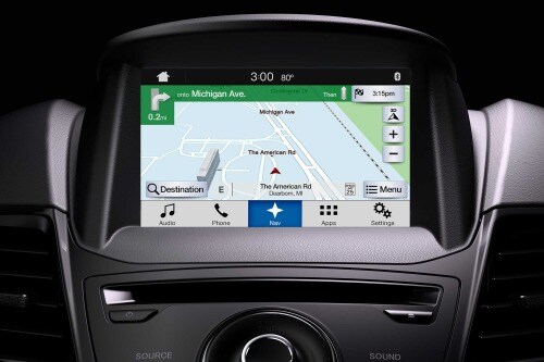 Ford Fiesta Titanium 4dr Hatchback Navigation System. Options Shown.