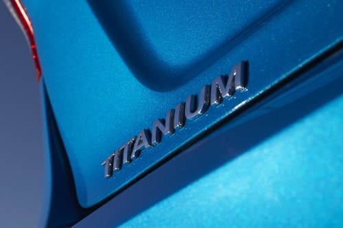 Ford Fiesta Titanium 4dr Hatchback Rear Badge