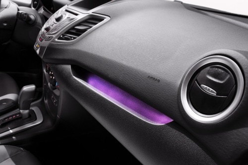 Ford Fiesta Titanium Sedan Interior Detail