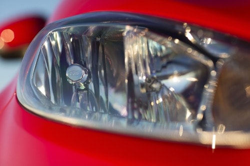 Ford Fiesta Titanium Sedan Headlamp Detail