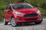 Ford Fiesta Titanium Sedan Exterior Shown