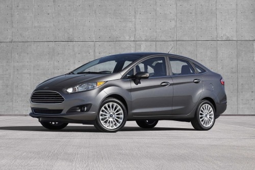 Ford Fiesta Titanium Sedan Exterior Shown