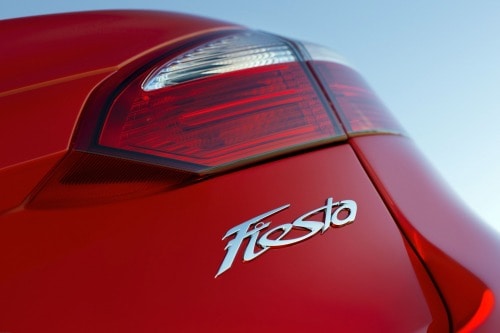 Ford Fiesta Titanium Sedan Rear Badge