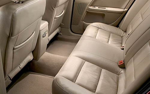 2007 Ford Five Hundred Limited Rear Interior