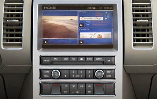 2009 Ford Flex Limited Center Console