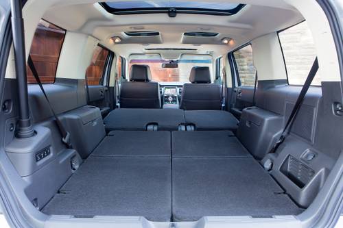 Ford Flex Limited Wagon Rear Seats Down