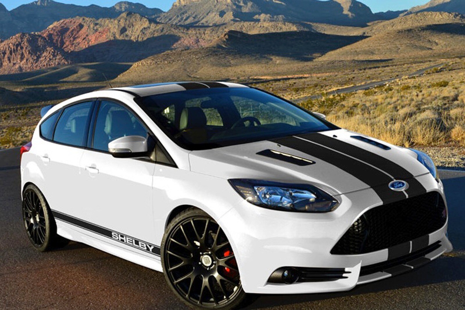 2013 Shelby Ford Focus ST Flexes Green Muscle | Edmunds