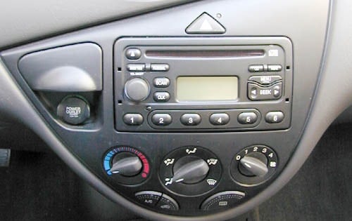 2000 Ford Focus Center Console