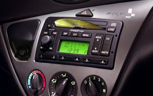 2002 Ford Focus ZTS MACH Audio Center Console