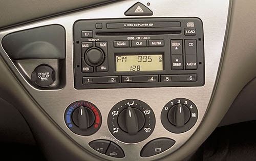 2002 Ford Focus ZTW Center Console