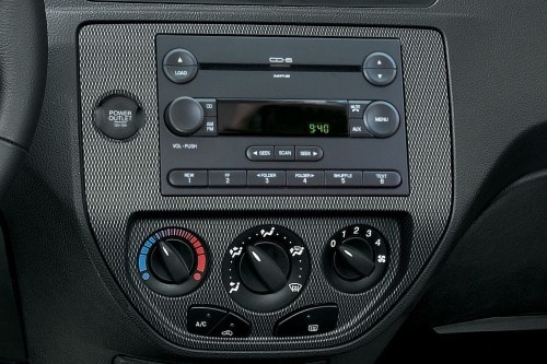 2007 Ford Focus ZX4 ST Sedan Center Console