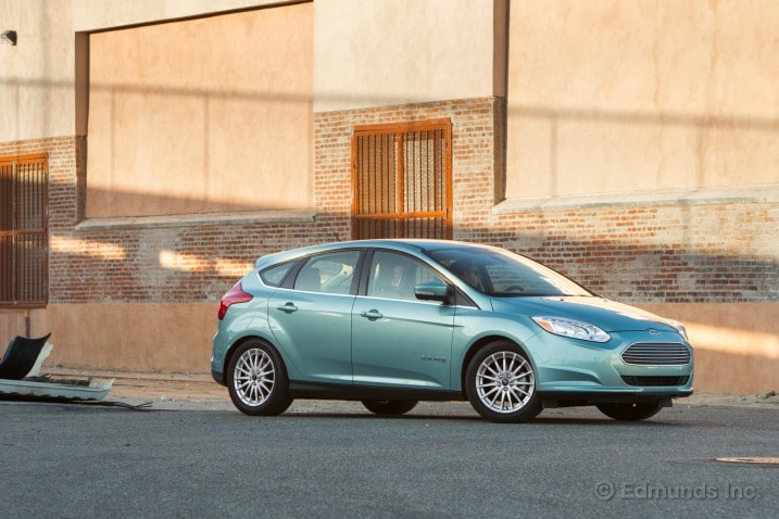We like the Ford Focus Electric for its nimble handling, high-tech features and overall usability.