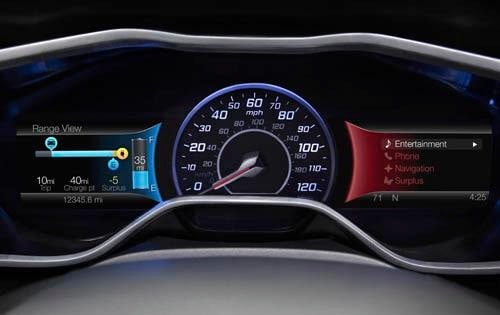 2012 Ford Focus BEV Instrument Cluster