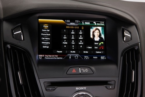 2013 Ford Focus Electric 4dr Hatchback Center Console