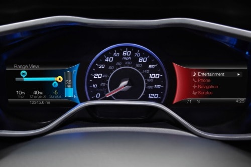 2013 Ford Focus Electric 4dr Hatchback Gauge Cluster