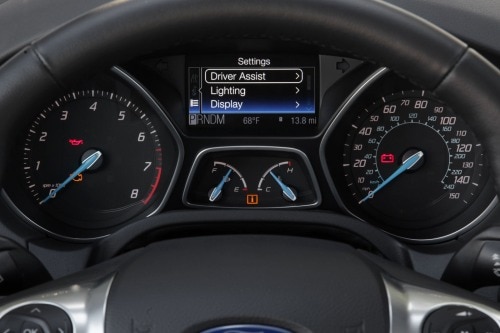 2013 Ford Focus Titanium Sedan Gauge Cluster