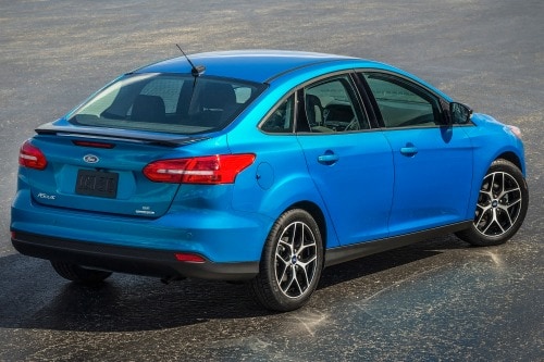 2016 Ford Focus SE Sedan Exterior. Options Shown.
