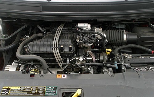 2004 Ford Freestar 4.2L V6 Engine Shown