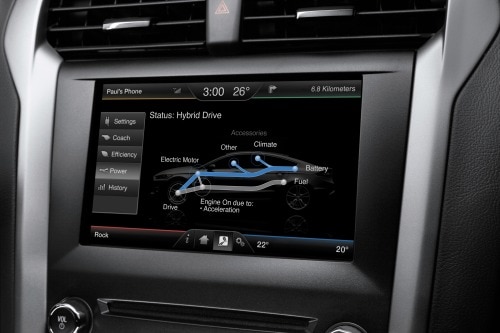2016 Ford Fusion Energi SE Luxury Sedan Interior Detail