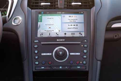 2018 Ford Fusion Energi Platinum Sedan Center Console