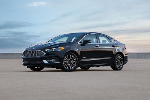 2018 Ford Fusion Energi Platinum Sedan Exterior Shown