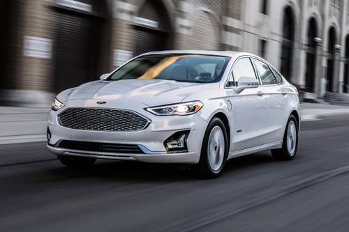 Ford Fusion Energi Titanium Sedan Exterior Shown