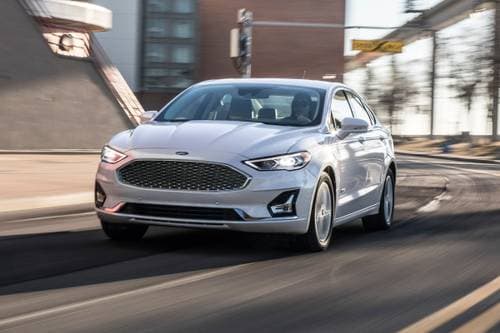 Ford Fusion Energi Titanium Sedan Exterior Shown