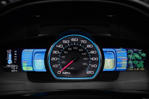 2010 Ford Fusion Hybrid Sedan Gauge Cluster