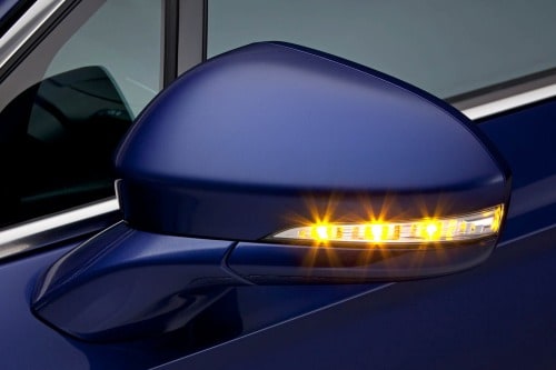 2014 Ford Fusion Hybrid SE Sedan Exterior Mirror Detail