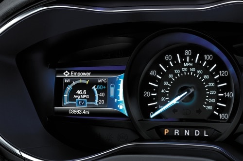 2016 Ford Fusion Hybrid SE Sedan Gauge Cluster