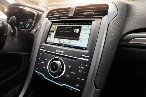 2016 Ford Fusion Hybrid Titanium Sedan Center Console