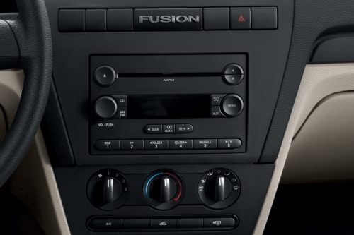 2007 Ford Fusion SEL Sedan Center Console