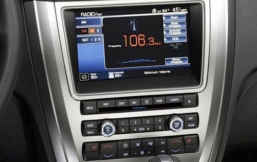 2012 Ford Fusion Hybrid Center Console