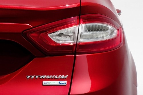 2014 Ford Fusion Titanium Sedan Rear Badge