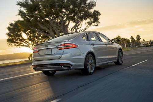 2017 Ford Fusion Platinum Sedan Exterior