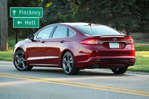 2017 Ford Fusion Sport Sedan Exterior