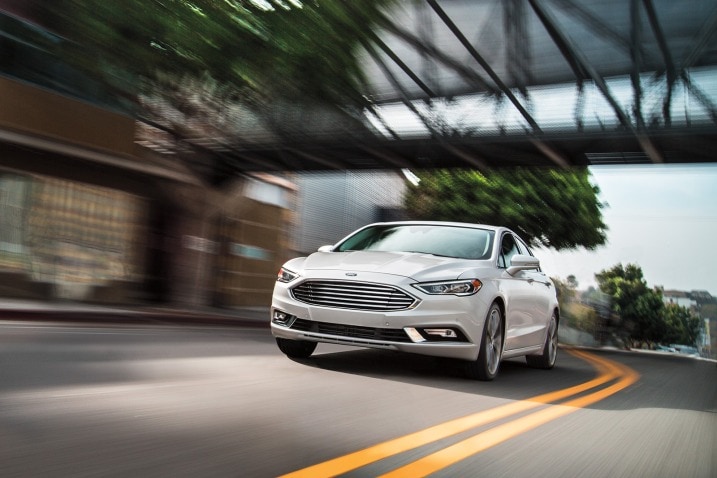 2018 Ford Fusion - Action Front 3/4